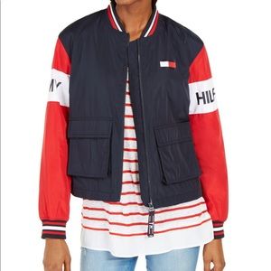 Tommy Hilfiger Cropped Windbreaker Jacket
